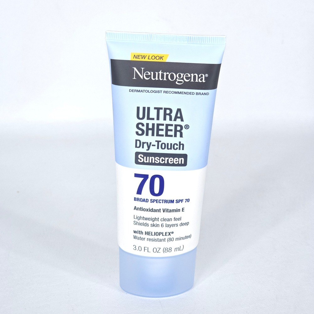 4x Ultra Sheer Dry-Touch SPF 70 Sunscreen 3 oz ea New Exp 12/26+ - Picture 2 of 4